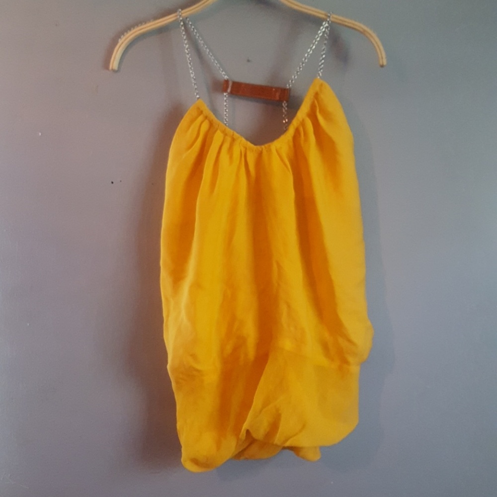 KAUFMANFRANCO 021 Chain Sleevless Summer Top